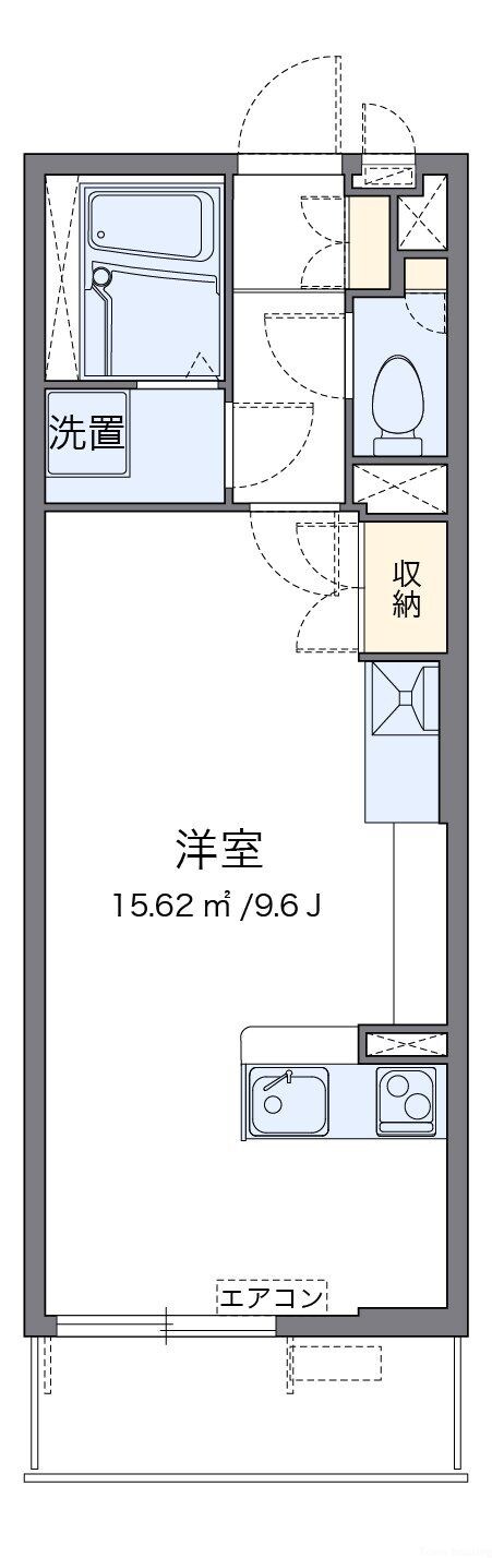 レオネクストトレフールの物件間取画像