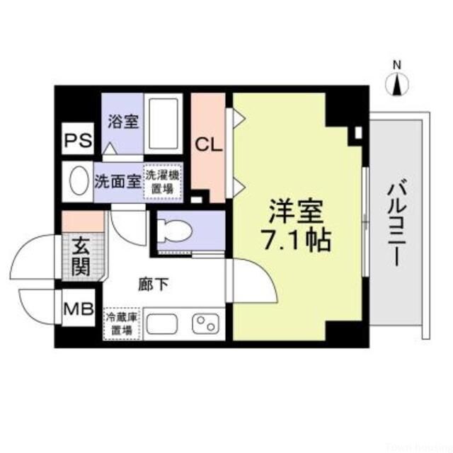 テオリア府中の物件間取画像