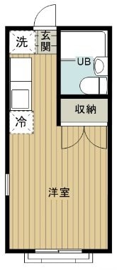 三沢アパートメントの物件間取画像