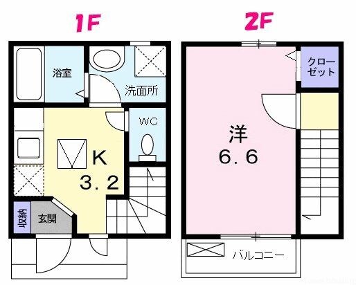 バルビゾンIIIの物件間取画像