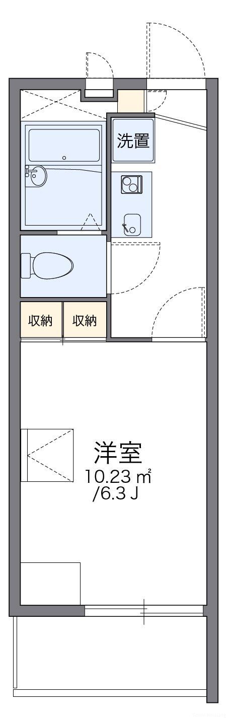 レオパレスＢＭの物件間取画像