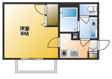 セントラルサザンの物件間取画像