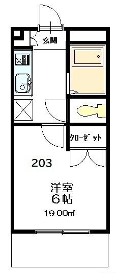 物件間取画像