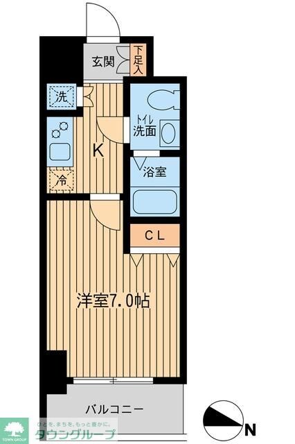 物件間取画像