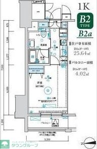 MAXIV八王子TREの物件間取画像