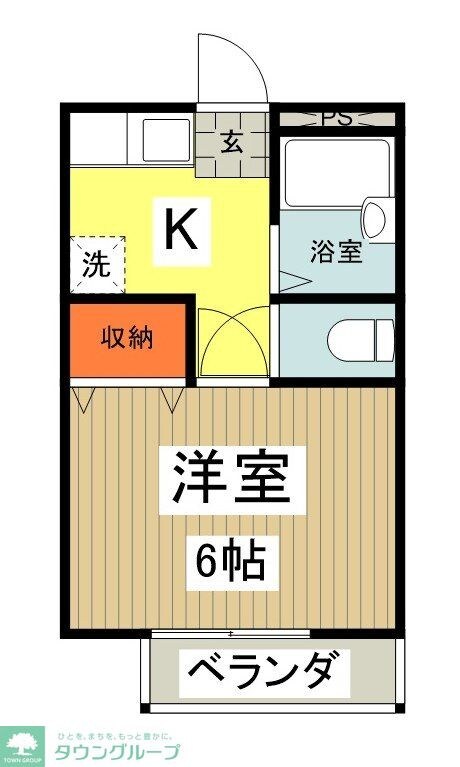 物件間取画像
