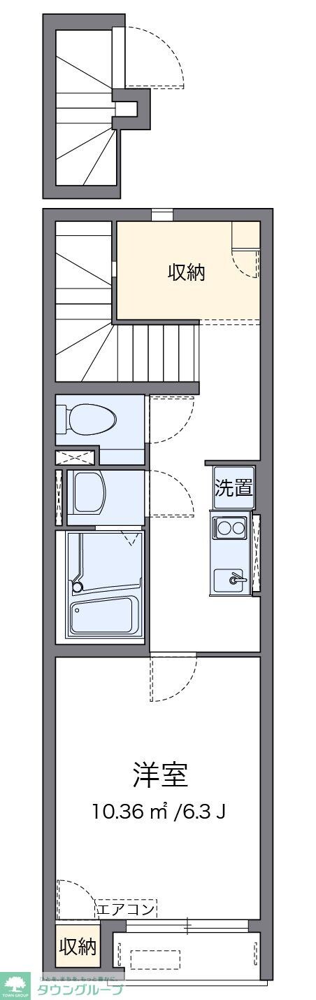 レオネクストムーンハウスの物件間取画像