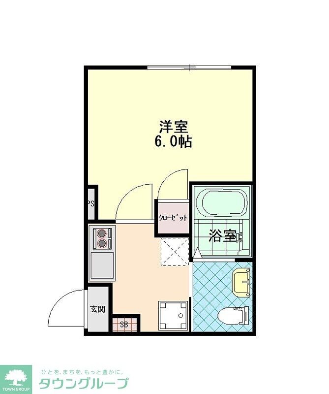 ルグレア八王子の物件間取画像