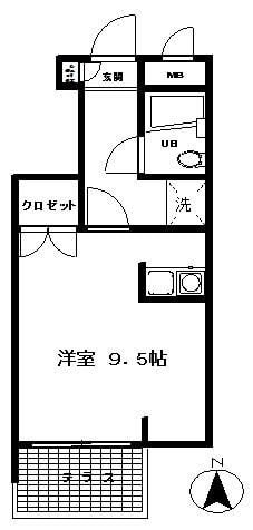 マノアール世田谷の物件間取画像