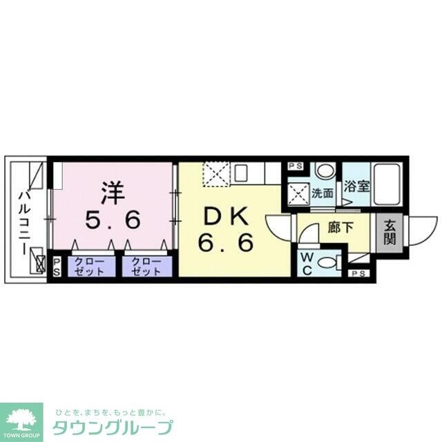 シャルフィーの物件間取画像