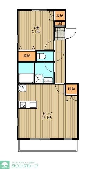 キュロコ千歳船橋の物件間取画像