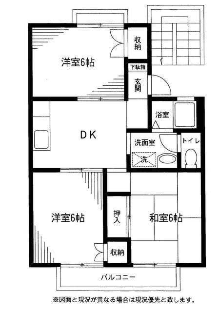 グランメールの物件間取画像