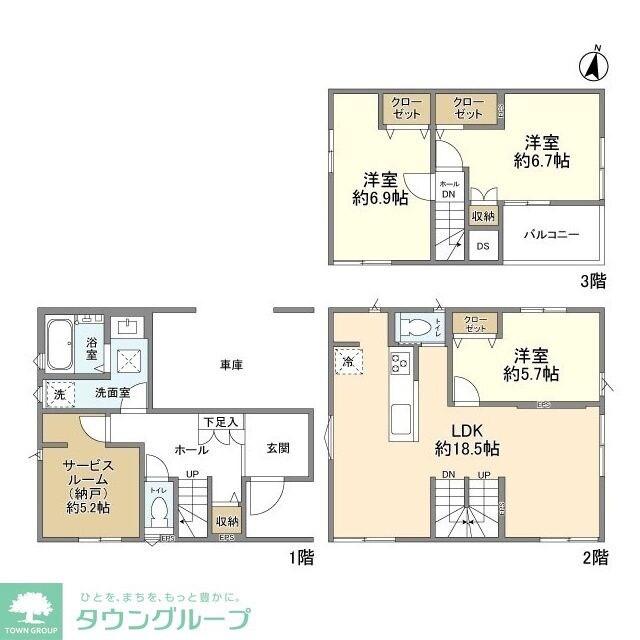 Kolet国分寺高木町の物件間取画像