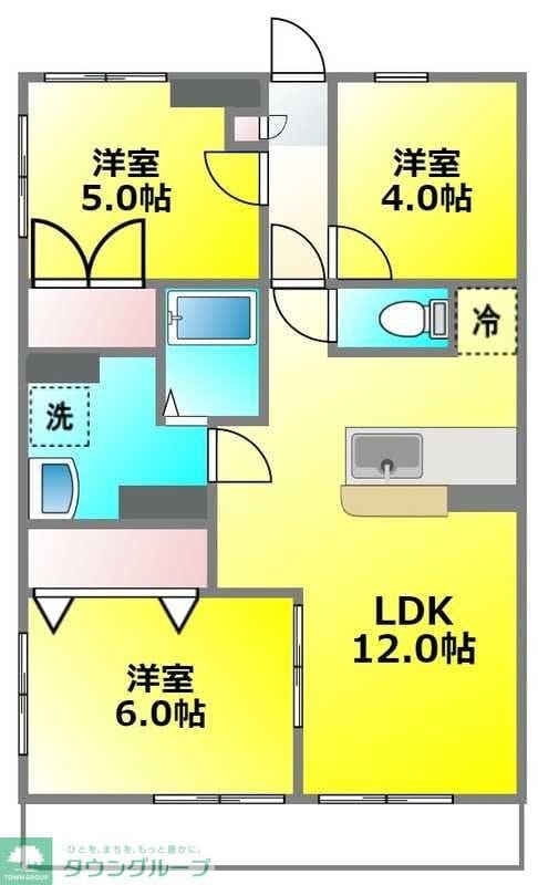 パークハウス梶野の物件間取画像