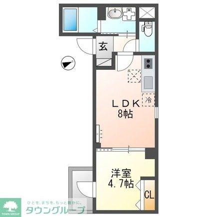 グランチェスタの物件間取画像