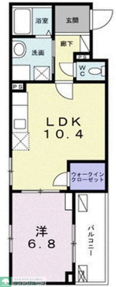 シャルフィーの物件間取画像