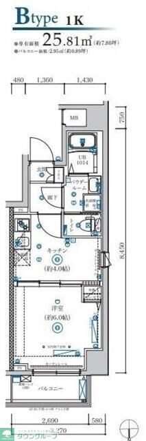 MAXIV西国立の物件内観写真