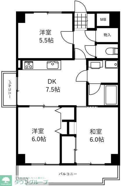 エクセル立川の物件内観写真