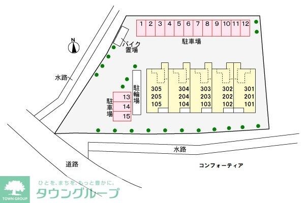 コンフォーティアの物件内観写真