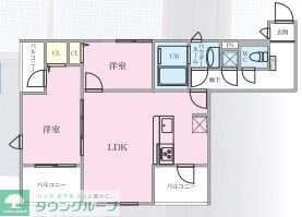 The MANOR KYODOの物件間取画像