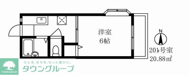 物件間取画像