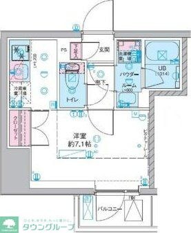 ジェノヴィア桜上水IIの物件間取画像