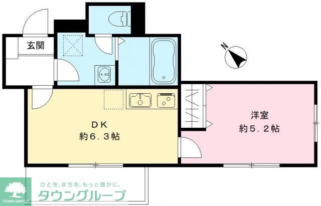 ブエナビスタ二子玉川の物件間取画像