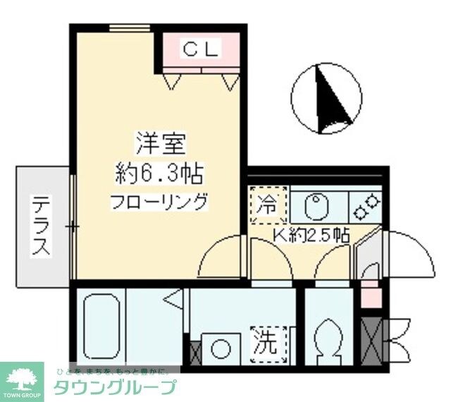 プライムレジデントの物件間取画像