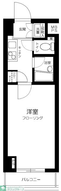 ルーブル学芸大学六番館の物件間取画像