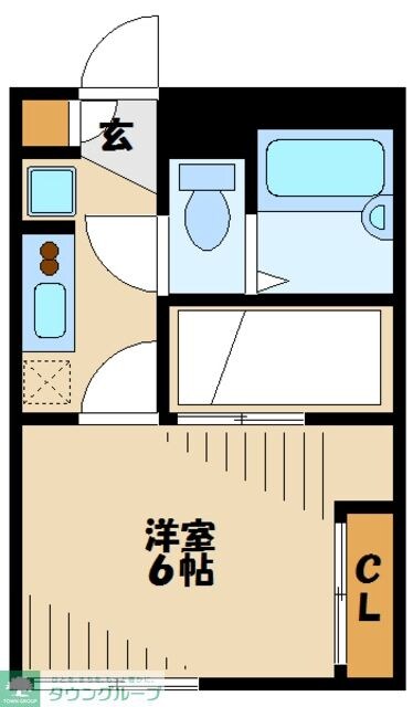 物件間取画像