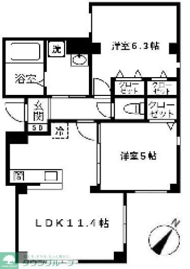 ＲＵＡＮＧの物件間取画像