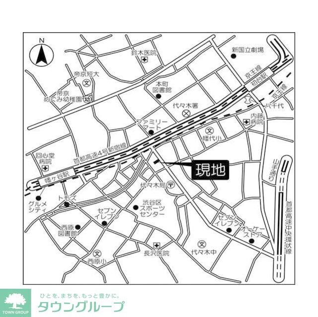 ジェイフラッツ初台の物件内観写真