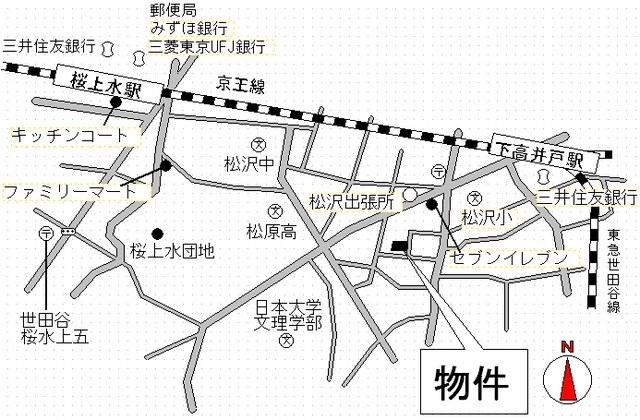 デザインコート赤堤の物件内観写真