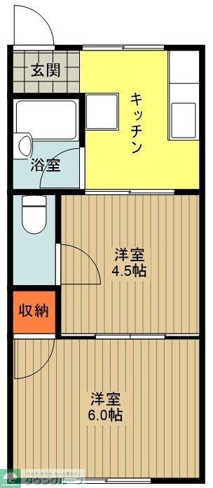 コーポホリトミの物件間取画像