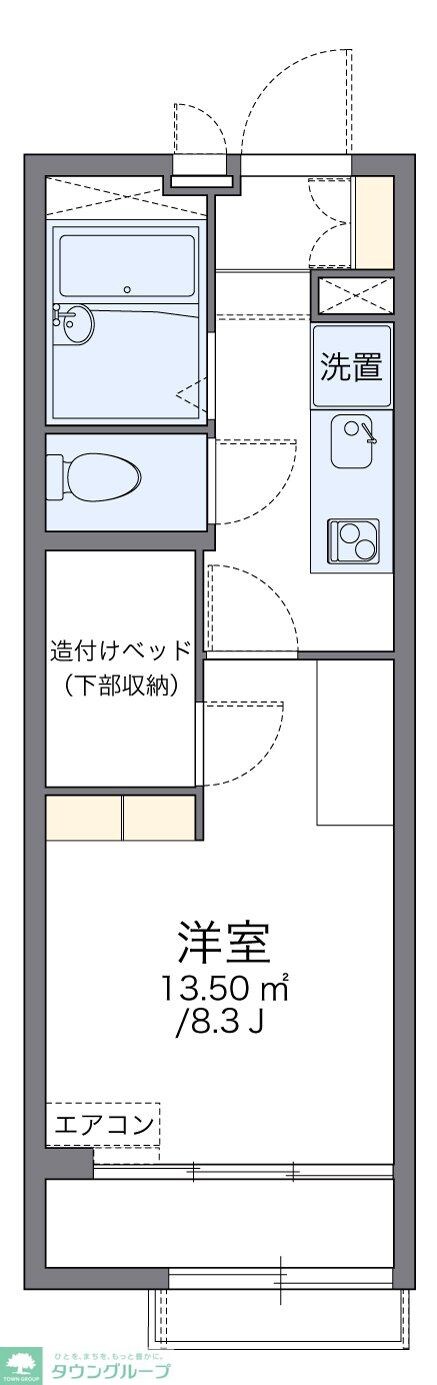 レオパレスヴィラ　ノーバIIの物件間取画像