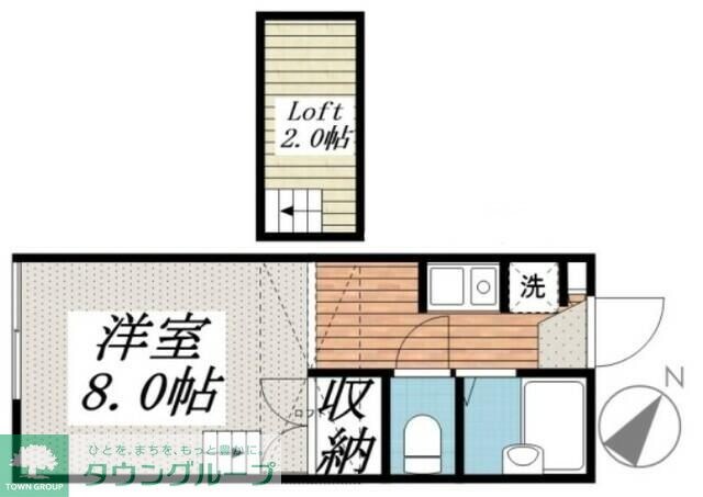 Ｋビレッジの物件間取画像