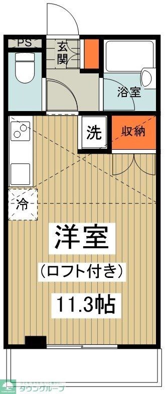 物件間取画像