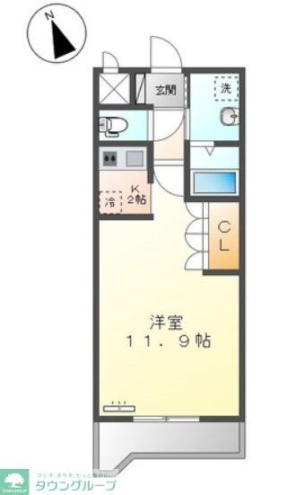 ラ・メゾン・Ｋの物件間取画像
