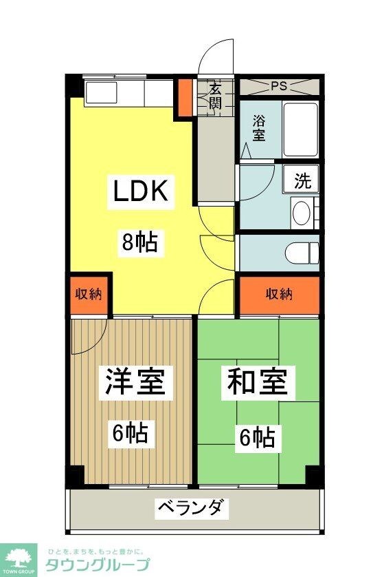 アビニオンの物件間取画像