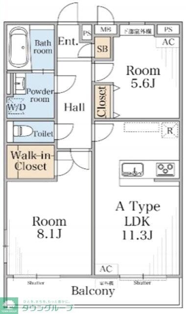 リブリ・淵野辺IIIの物件間取画像