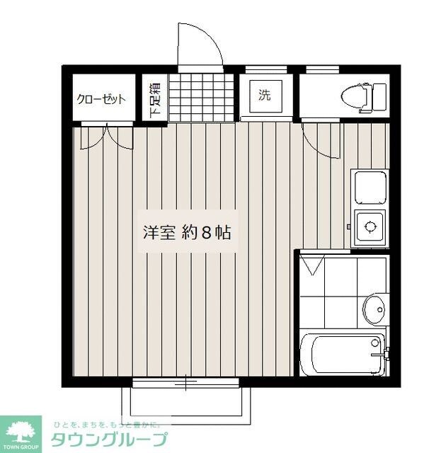 コーポエンジュIIの物件間取画像