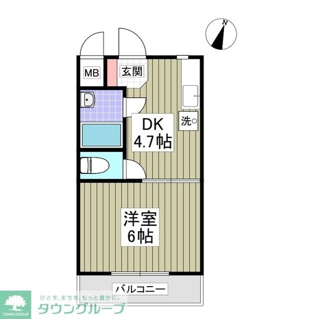 リブレス青梅の物件間取画像