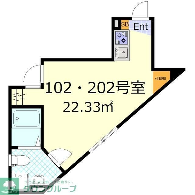 ACROSS八王子の物件間取画像