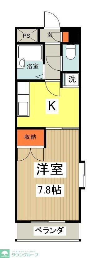 物件間取画像