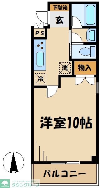 物件間取画像
