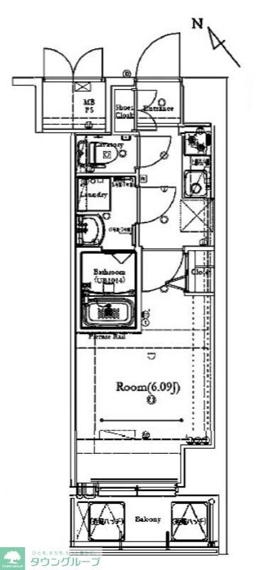 ＭＡＸＩＶ八王子ＤＵＥの物件間取画像