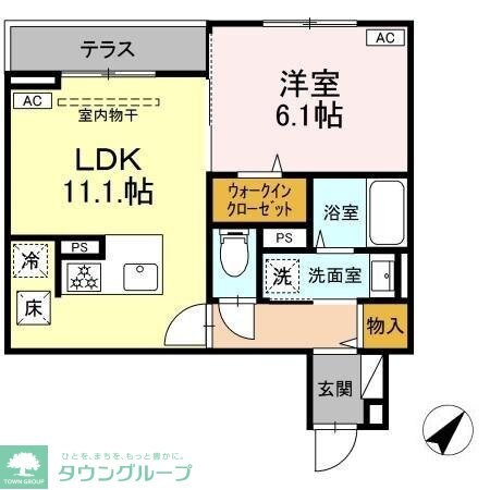Asset-Court曙町の物件間取画像