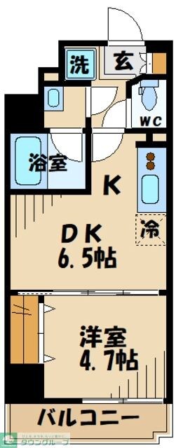物件間取画像