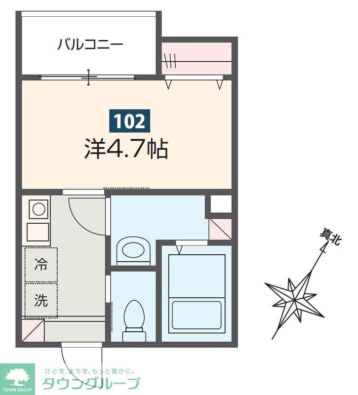 MELDIA小川の物件間取画像