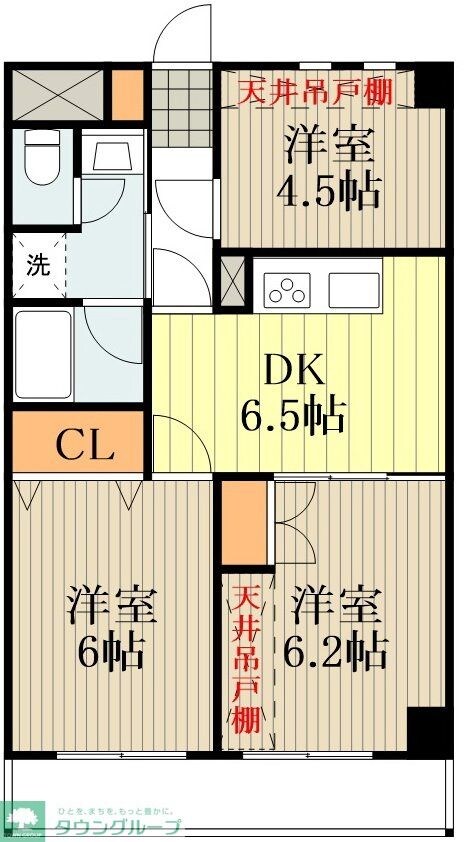 パストラルの物件間取画像